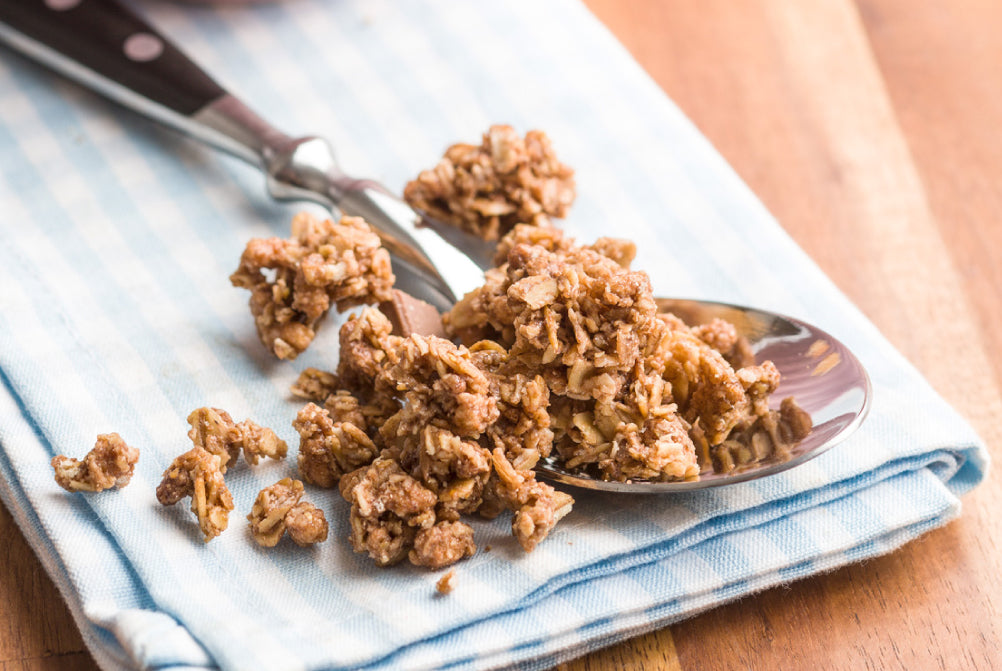 Granola casera con miel