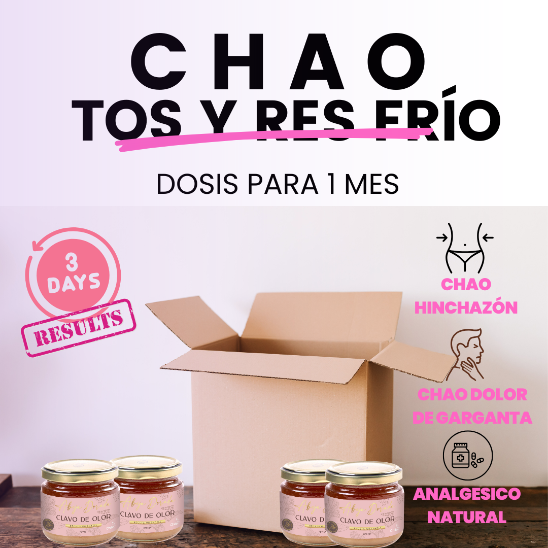 Miel con Clavo de Olor 💛 ANALGÉSICO Y SALUD INTESTINAL