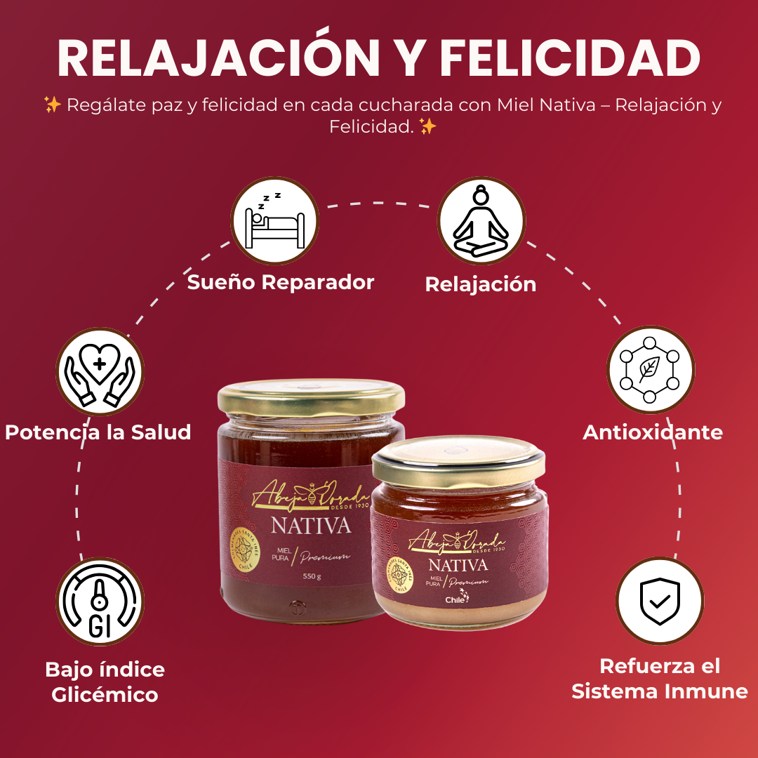 Miel Nativa 💛 RELAJACIÓN Y FELICIDAD