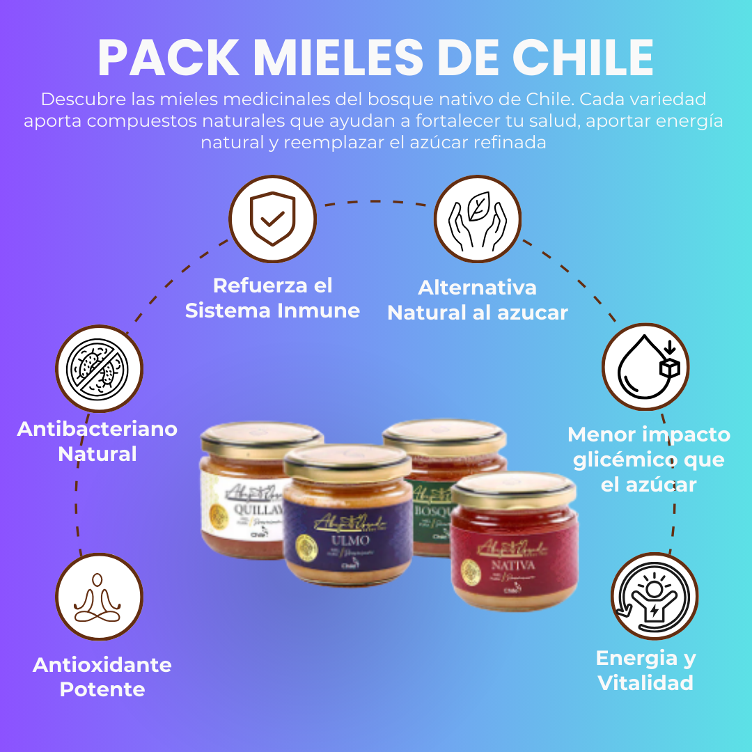 Pack Mieles de Chile