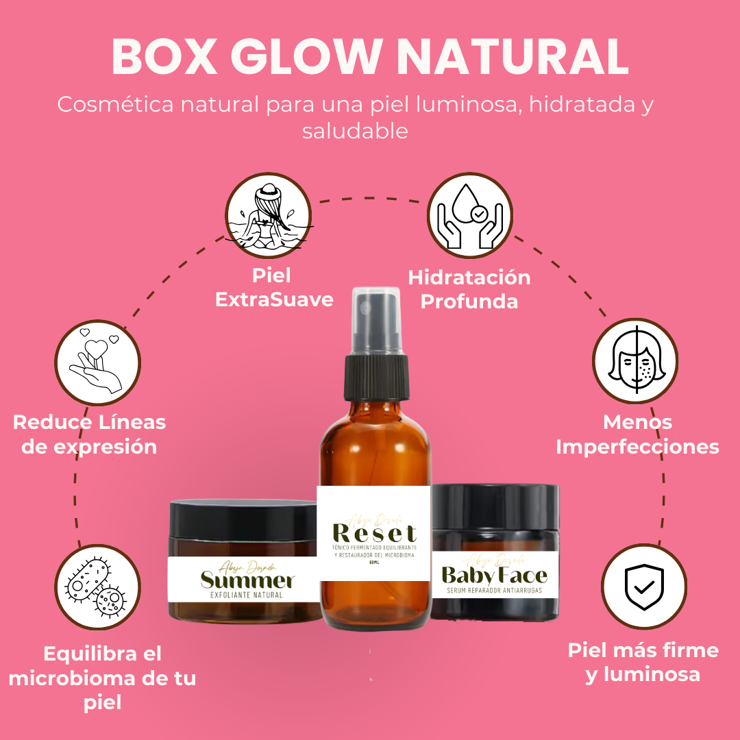 Box Glow Natural ✨ Piel luminosa y saludable